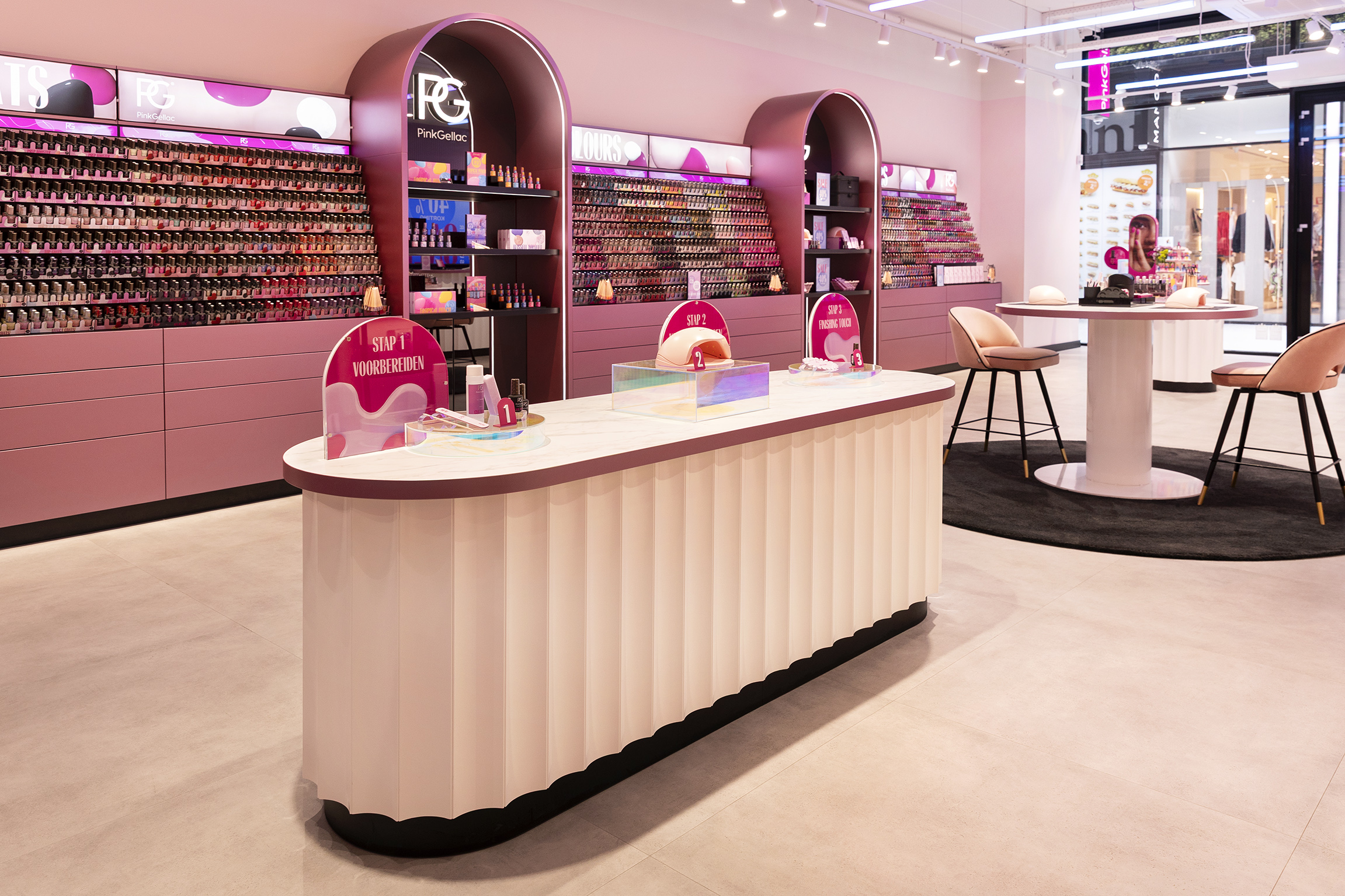 Maatwerk interieur Pink Gellac Den Haag