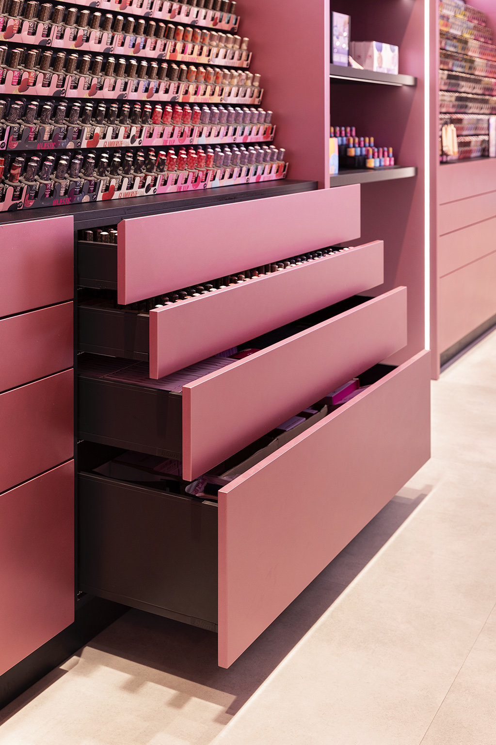 Maatwerk interieur Pink Gellac Den Haag