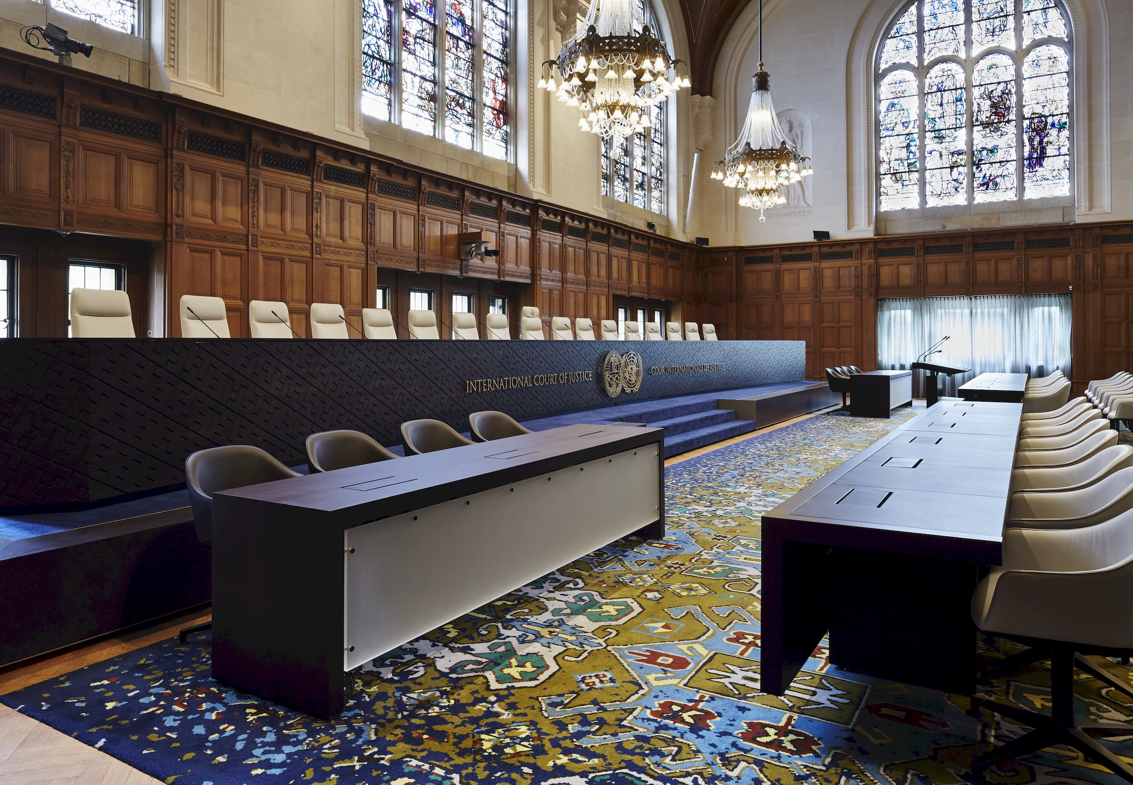 Maatwerk interieur Vredespaleis Den Haag door Smeulders Interieurgroep